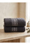 Ruma 2-Piece Embroidered Hand Towel Set 50X90 cm - 2