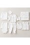 Gaye Baby Girl Floral Embroidered Newborn Hospital Release 10 Piece Bodysuit Set Boxed Yhç0101 - 2