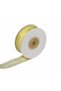 Organza Ribbon 2 cm 25 Yards 5'Li Package Colors Light Yellow Bk03 - 2