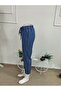 Women's high waist lace up leopard print modal pants - 5