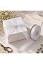 Organza Tulle Ribbon White 1 cm 225 Meters Ornament Decoration Bride Groom Dowry Bundle - 3