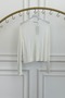Thin Front-Stapled Detailed Knitwear Cardigan - 4