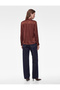 Regular Fit Buttoned Long Sleeve Classic Collar Satin Shirt - 4