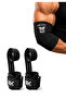 T-Grips Lifting Strap Base + Elbow Wraps Black 2'Li Paket
