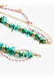 Sea-Themed Charm Detailed Beaded Multiple Necklace - 3