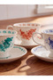 Lcw Home Mixed Floral Patterned Coffee Cup Set for 3 People - 2