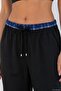 Plaid Waist Detailed Jogger Pants - 3