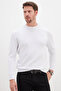 Corded Crew Neck Knitwear Sweater - 4