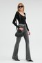 Italian Design 100% Genuine Leather Women's Hand and Shoulder Bag - Handcrafted Italian Style Crossbody Model - 2