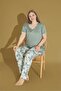 Silky Textured Battal Pajama Set