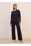 KNIT WIDE LEG BOTTOM - 4