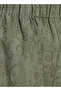 Youth Wide Leg Mid-Rise Jacquard Textured Trousers - 3