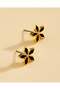 Women Gold Embellished Earrings 6 Piece Set - 2