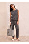Youth Textured Sleeveless Top with Buttons - 2