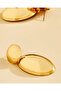 Women Gold Embellished Earrings - 3