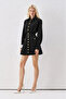 Ss6205 Buttoned Pleated Dress - 2