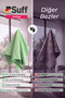 Fuchsie Microfiber Zor Kir Temizlik Bezi Multi-Purpose Cleaning Cloth for Stubborn Dirt 40X40 cm Green - 5