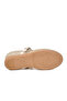 White Orthopedic Sole Banded Girls' Ballerinas 26A49 F - 5