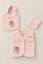Baby Girl Rose Embroidered Newborn Hospital Release 10-Piece Bodysuit Set Boxed Yhç0105 - 3