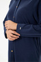 Modal Stone-Encrusted Cap Dark Blue 7139 - 6