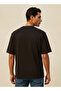 Basic Relaxed Fit Crew Neck Short Sleeves Textured T-shirt - 4