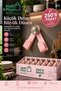 Vadi Plus 250 Pieces Pink Pot Lid Holder – Wall Mounted Adhesive Lid Holder - 3