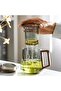 480ml Borosilicate Glass Tea Mug Cup, Infuser Cup, Glass Teacups with Strainer and Lid for Loose Lea - 5