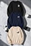 Unisex Mixed Printed Crew Neck Sweatshirt Set – Pack of 3