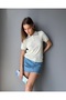 Polo Neck Soft Textured Blouse - 5