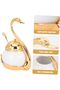 1 Set Swan Sugar Bowl Terrarium Fogger Terrarium Container Salt Holders Terrarium Glass Containers Ceramic Seasoning Pot Candy Aluminum Alloy With Tray Kitchen Supplies - 7