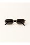 Nebula Men's Square Rectangular Eşref Single Sunglasses, Uv400 Protection, Retro Vintage Design, Stylish Premium Eyewear - 4