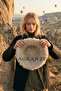 Knitted Natural Fur Women's Hat - 3