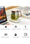 480ml Borosilicate Glass Tea Mug Cup, Infuser Cup, Glass Teacups with Strainer and Lid for Loose Lea - 3