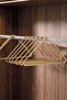 Gold Triangle Metal Clothes Hanger - 3