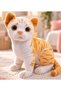 Meowing Plush Cat 35 cm Plush Toy Plush Cat Sleeping Companion for Children - 2