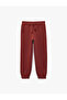 Pocketed Tie-Waist Jogger School Sweatpants