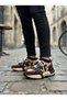 Brown Mink Lace-Up Women's Casual Sports Shoes - 2