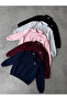 Polo Collar Embroidery Detailed Basic Oversize Unisex Sweatshirt - 2