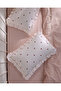 Isaline 100% Cotton Ranforce Ruffled 2-Piece Pillowcase - Red - 3