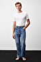 Carpe Men's Straight Fit Dark Blue Jeans - 3