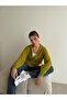 Turtleneck Zippered Soft Textured Sweatshirt - 3