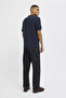 Men's Midnight Blue Polo Neck T-Shirt (Model Code:12273012) - 2