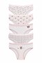 Girls' Laundry Cotton Colorful Printed Panties 5-Pack