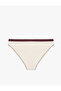 Color Contrast Printed Briefs with Rubber Detail - 2