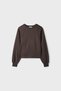 Soft-touch fitted waist sweatshirt - 6