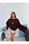 Women's Boat Neck Wide Sleeve Blouse with Pendant