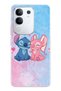 Vivo Y29 Compatible Stitch Angel Patterned Transparent Phone Case