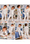 Boys' Pajama Set Animal Patterned Long Sleeve Shirt Collar 2-Piece Pajama Set - 4