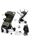 - Quint Reversible Stroller Travel Stroller - Green - 3