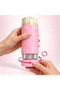 Travel Kit - Makeup Serum Toothpaste Shampoo Hand Cream Travel Box - 4 Compartment Travel Liquid Dispenser Bottle Set - Pink - 3